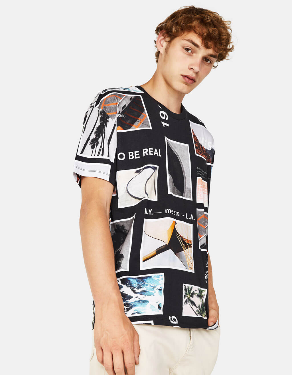 Front Illustration T-Shirt